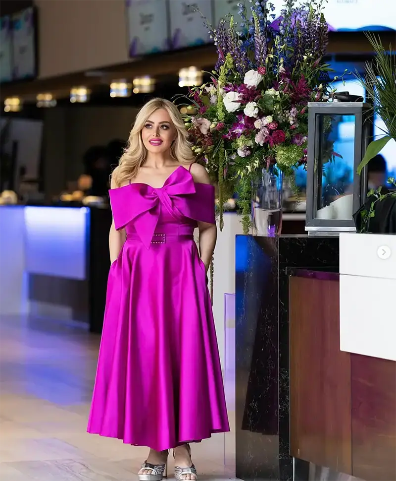 Mahsa Salehabadi, founder of Bana Florist